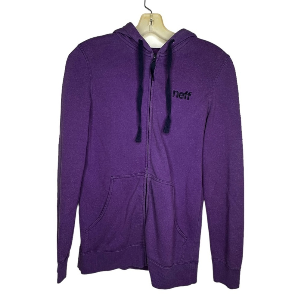 Neff Purple Sparkle Zip Hoody Jacket